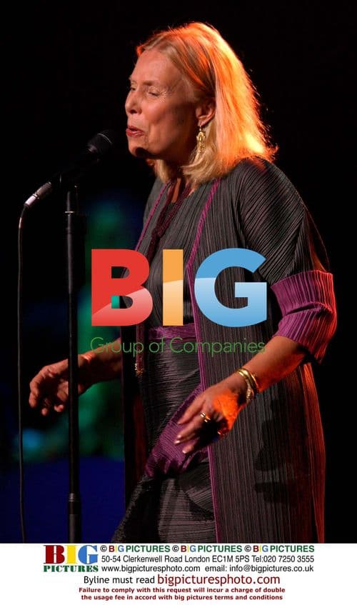 Joni Mitchell Stormy Weather Benefit Concert