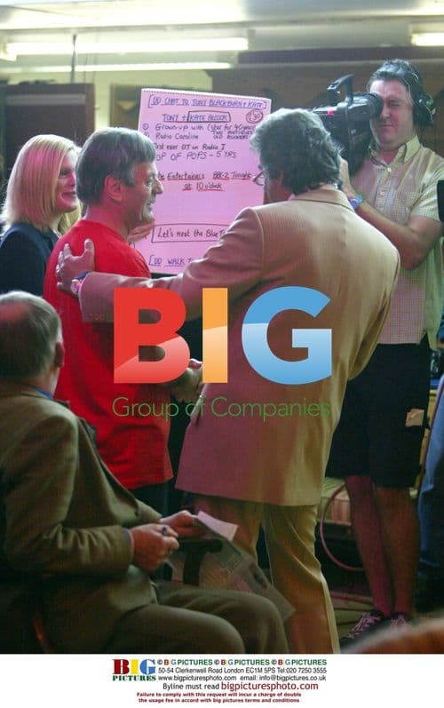 Tony Blackburn and David Dickinson at Children in Need Bargain Hunt