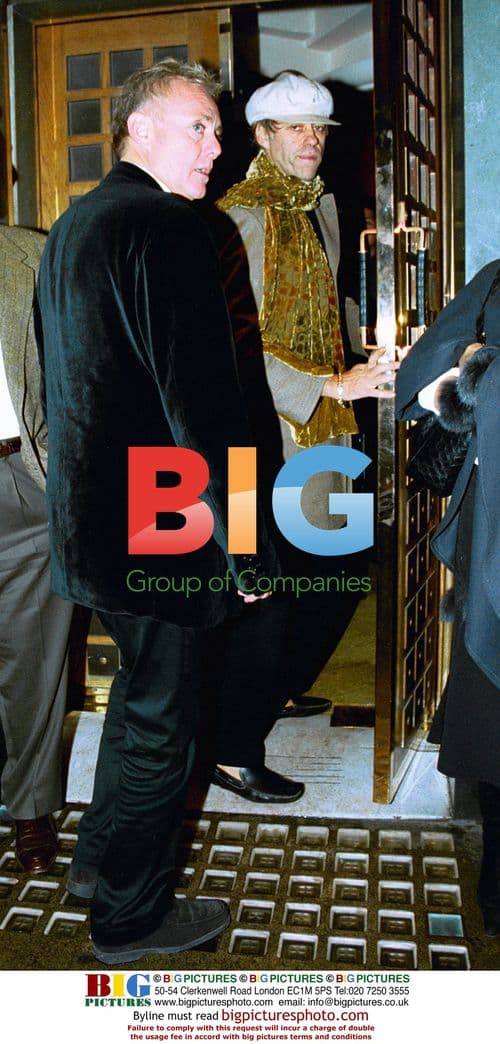 Geldof and Taylor at The Ivy