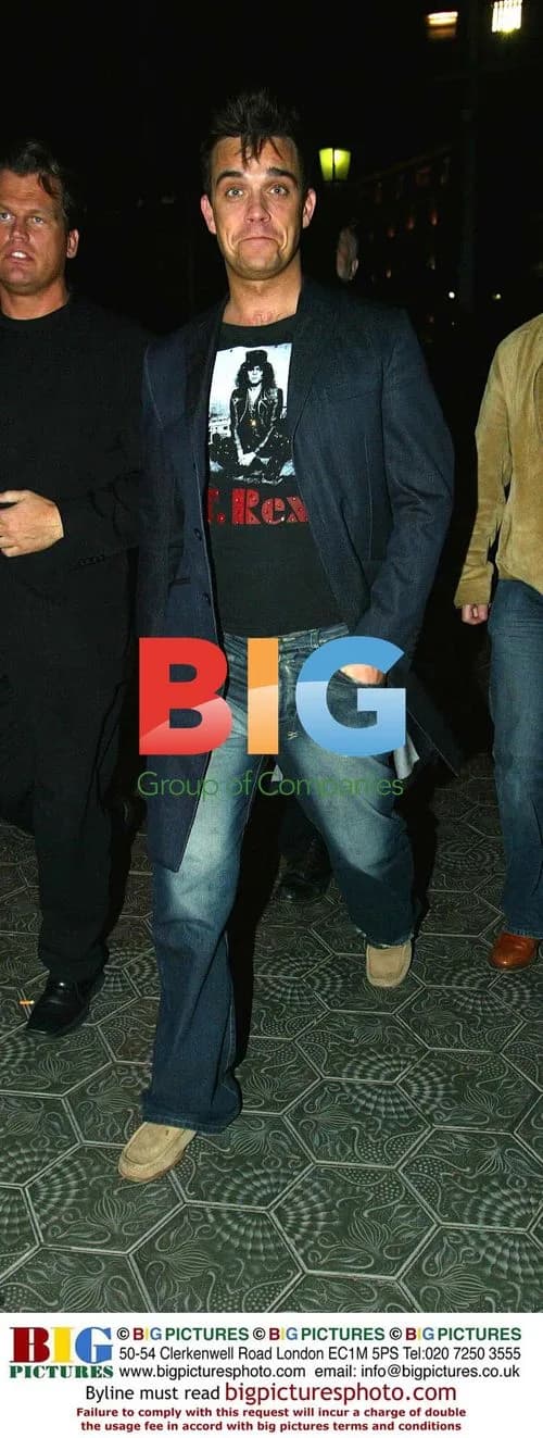 Robbie Williams at MTV Dinner Party in Barcelona