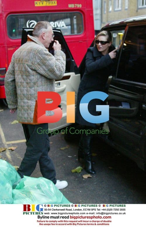 Kate Moss Goes Shopping with Companion