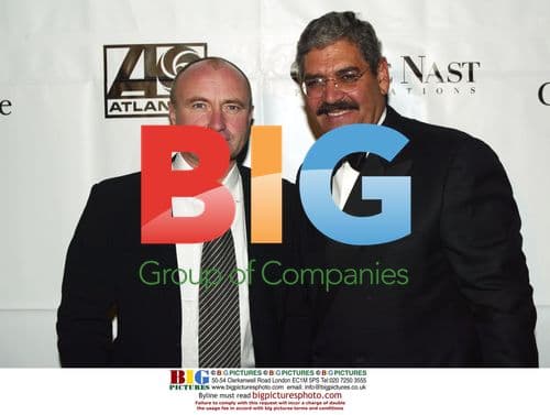 Celebrity posing for editorial photo