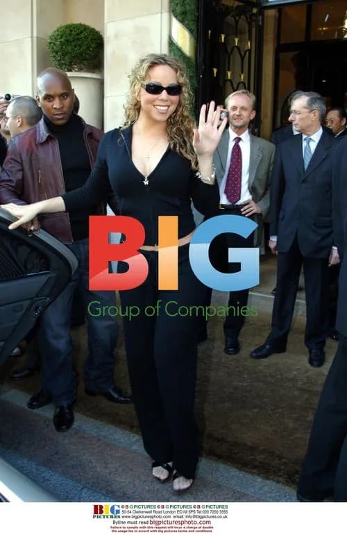 Mariah Carey promotes new album in Paris