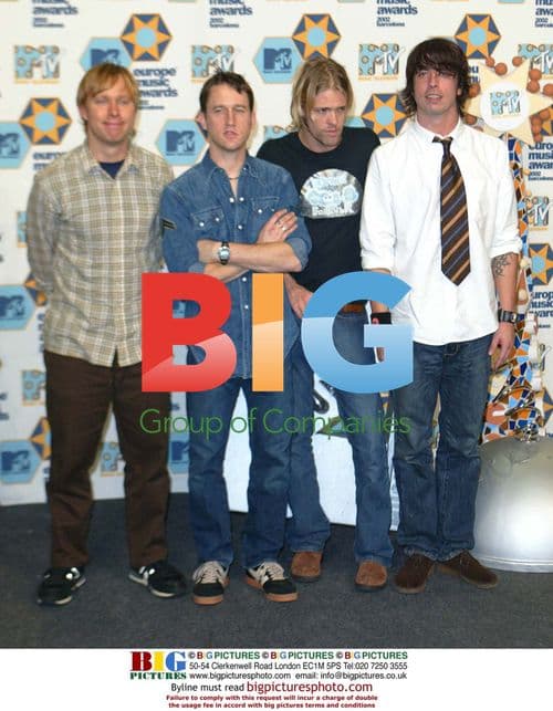 Foo Fighters at MTV Europe Awards, Barcelona