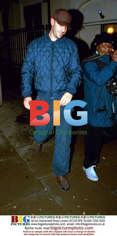 Sacha Baron Cohen as 'Ali G' in London