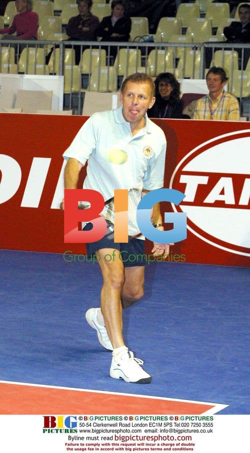 Patrick Poivre d'Arvor at 'Tamoil Legends of Monte Carlo' Tennis