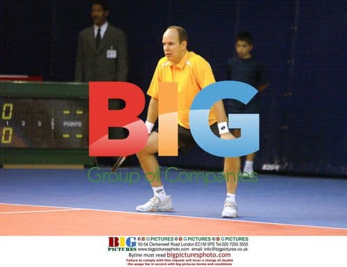 Bjrn Borg and Prince Albert at Tennis Tournament