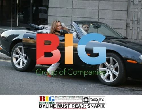 Tara Palmer-Tomkinson with new Jaguar