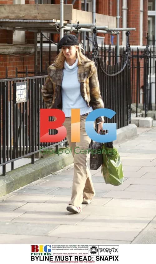 Lady Victoria Hervey out shopping