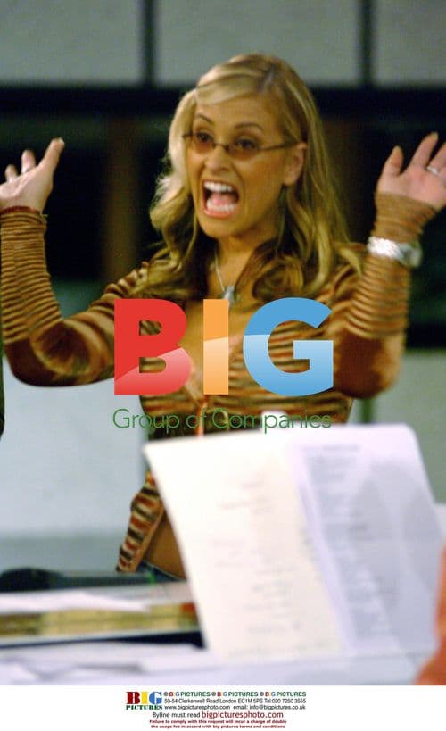 Anastacia on 'Operazione Trionfo' set in Italy