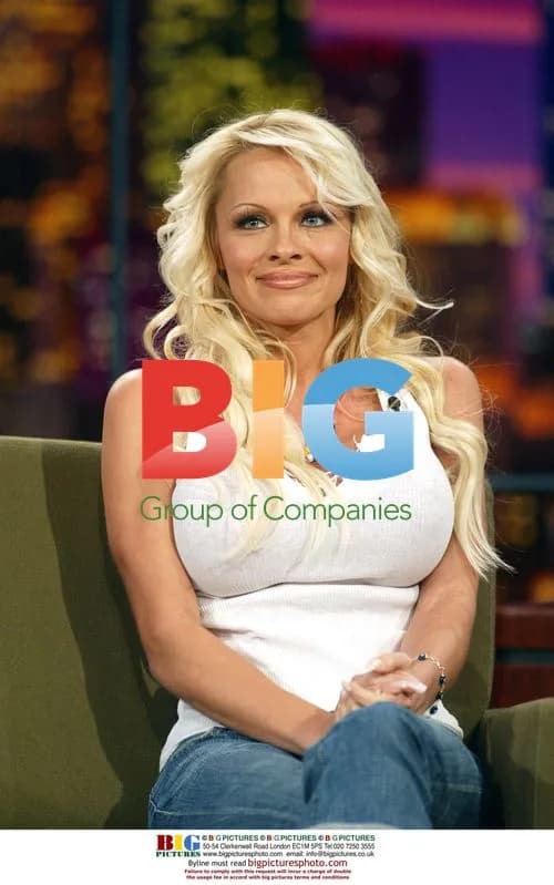 Pamela Anderson on "The Tonight Show"
