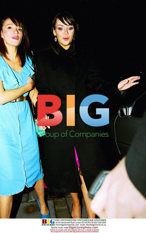 Martine McCutcheon at the Wellington in Knightsbridge