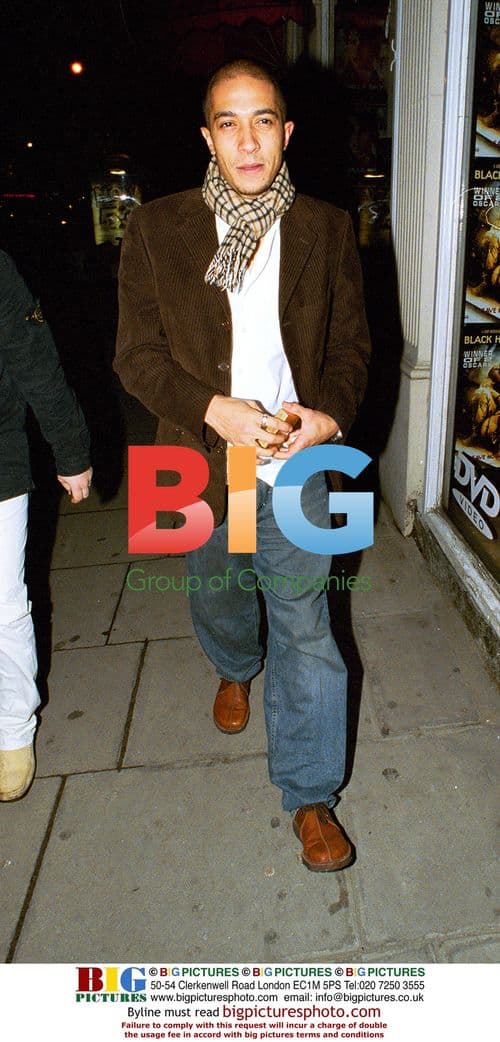 Singer Jade Jones of Damage in Knightsbridge