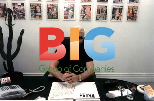 Darryn Lyons at Big Pictures Australia office opening