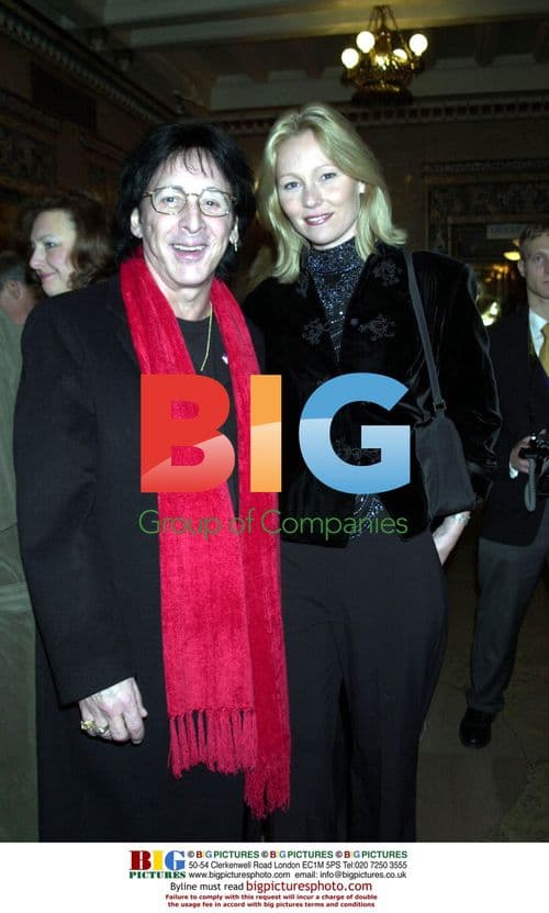 Peter Criss and wife at AXA Families of Freedom event