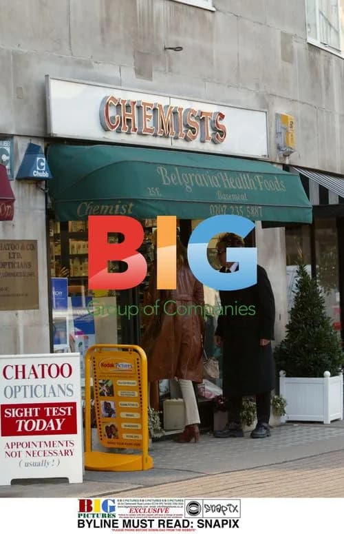 Rod Stewart and Penny Lancaster go shopping in London
