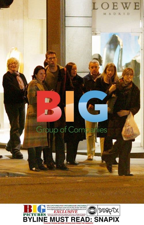 Mel C. Shopping with Boyfriend