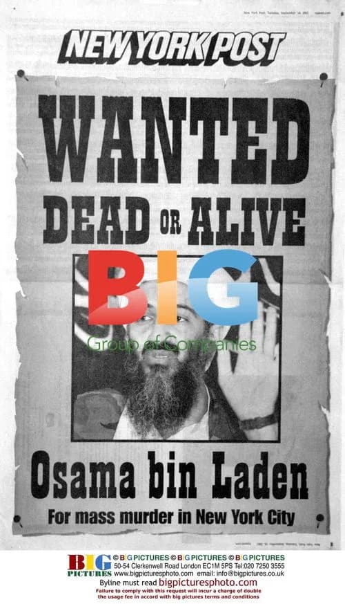 Osama bin Laden 'Wanted' Poster