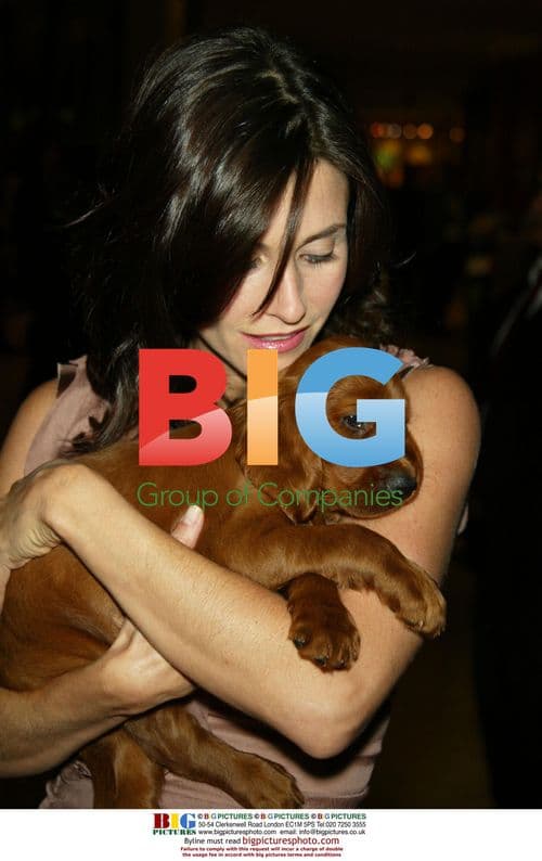 Courtney Cox Arquette and Puppy at Image Awards