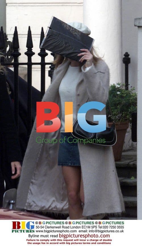 Amanda Holden Leaves London Home