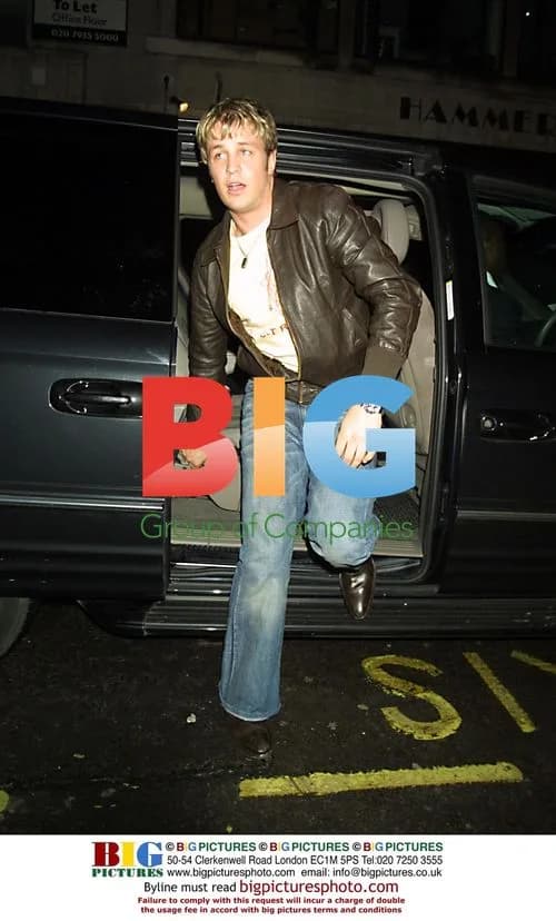 KIAN FROM WESTLIFE AT SMASH HITS POLL PARTY