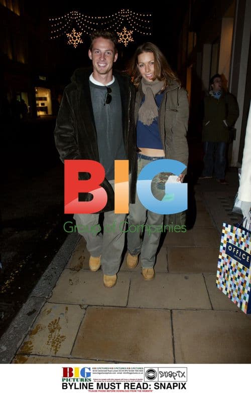 F1 Driver Jensen Button Shopping in London