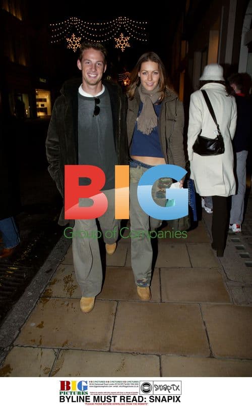 F1 Driver Jensen Button Shopping in London
