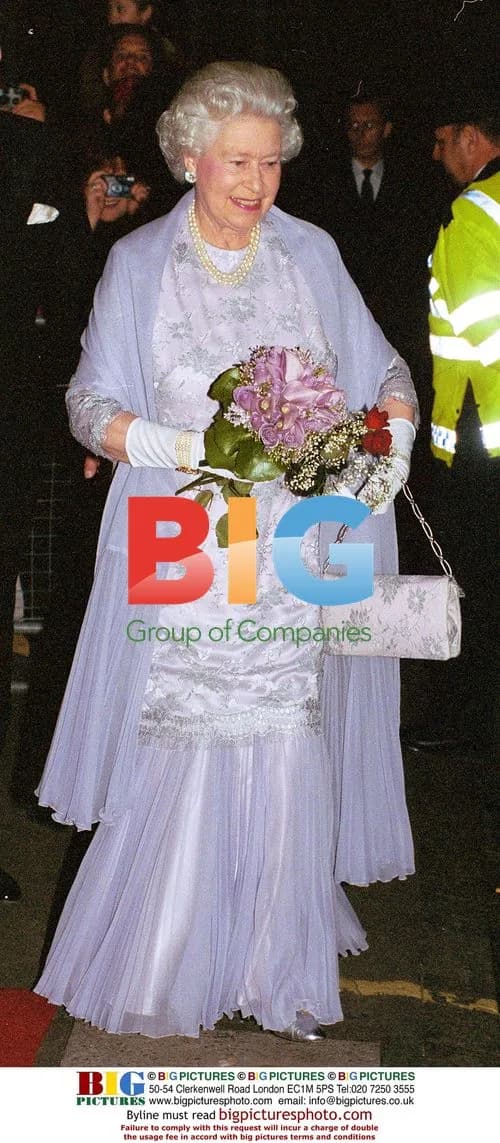 Queen Elizabeth II at 'The Mousetrap' Performance