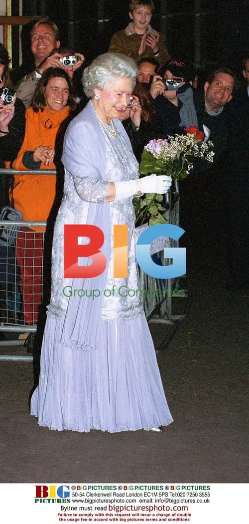 Queen Elizabeth II at Agatha Christie Play