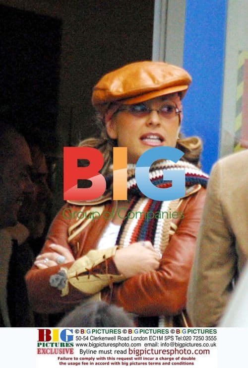 Anastacia at TV studio in Barcelona