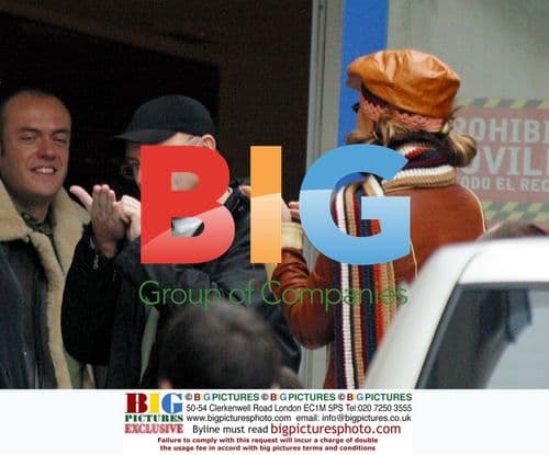 Phil Collins and Anastacia at TV Studio