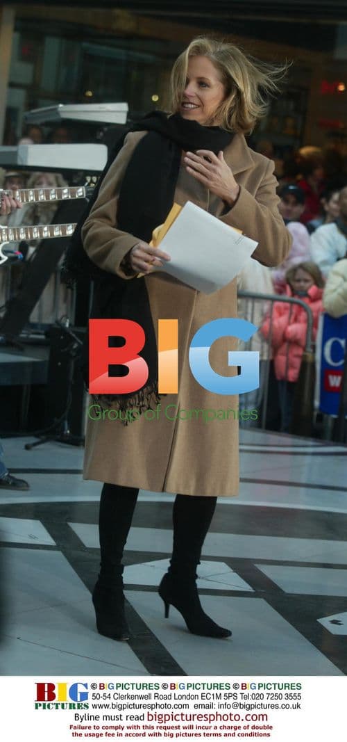 KATIE COURIC at Shania Twain concert