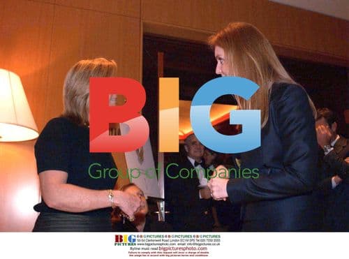 Sarah Ferguson and Sibilla Della Gherardesca at Bvlgari Charity Event