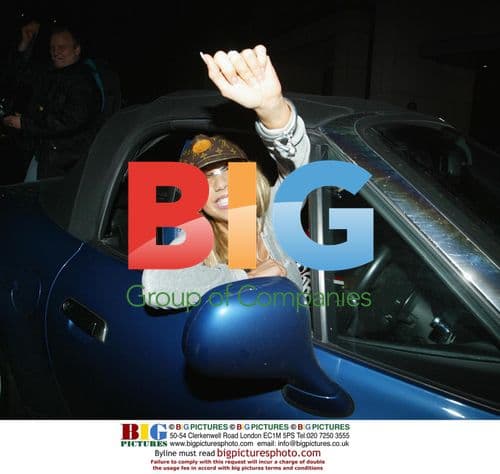 Socialite Emma Jones Driving Past Met Bar