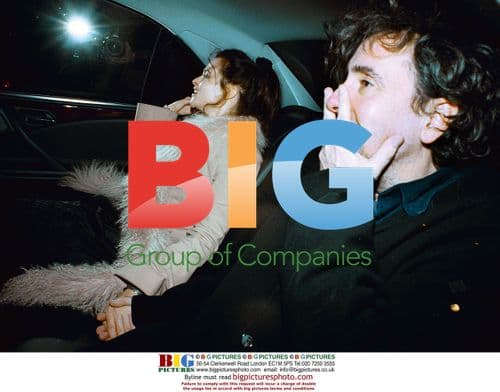 Helena Bonham Carter and Tim Burton at Triggerstreet.com launch