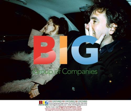 Helena Bonham Carter and Tim Burton at Triggerstreet.com Launch