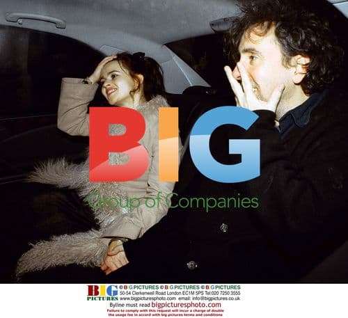 Helena Bonham Carter and Tim Burton at Triggerstreet.com launch