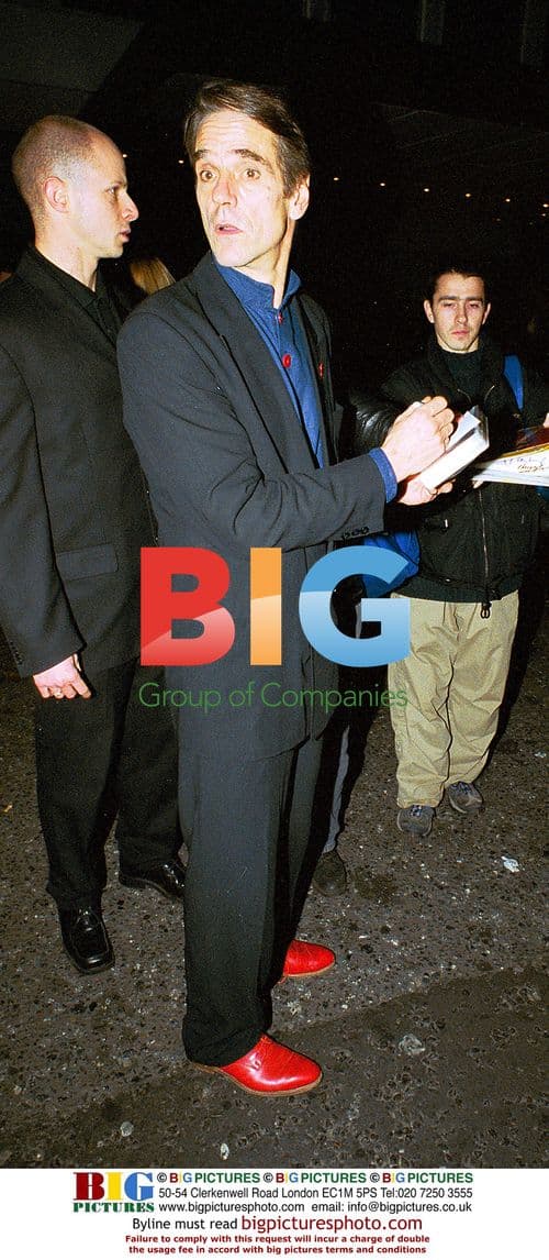 Jeremy Irons at TriggerStreet.com Launch