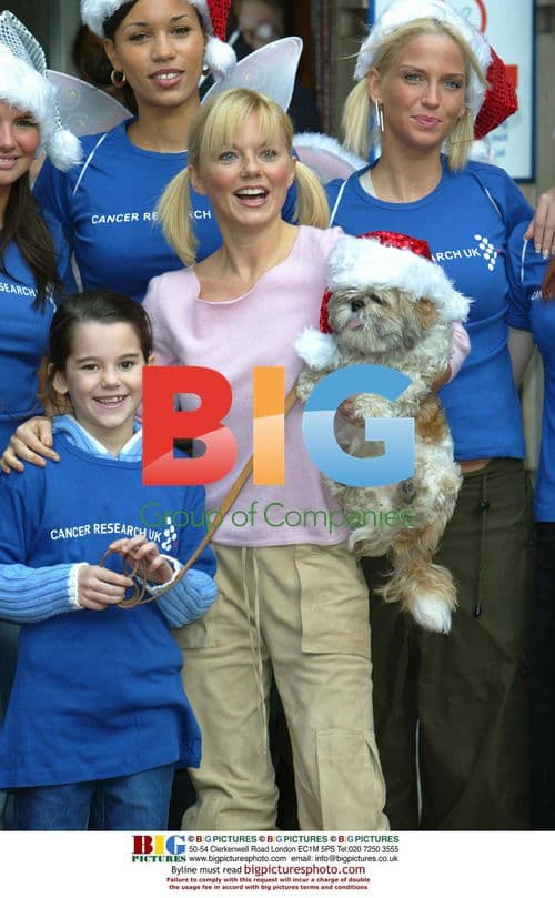 GERI HALLIWELL AND RIVALS STARS LAUNCH CANCER AWARENESS