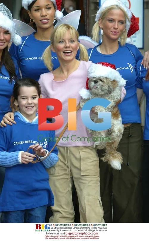 GERI HALLIWELL AND RIVALS STARS LAUNCH CANCER AWARENESS