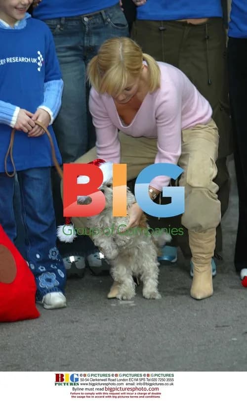 Geri Halliwell Christmas Visit