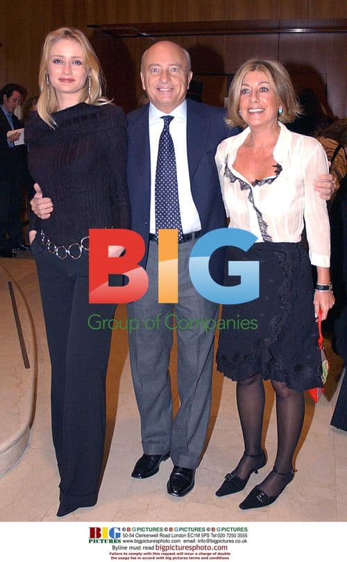 Rusconi, Micaela and Patrizia Gucci at Bvlgari Benefit Auction