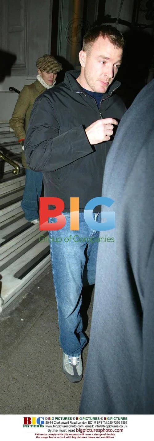 Madonna and Guy Ritchie Leaving the Mandarin Oriental Hotel