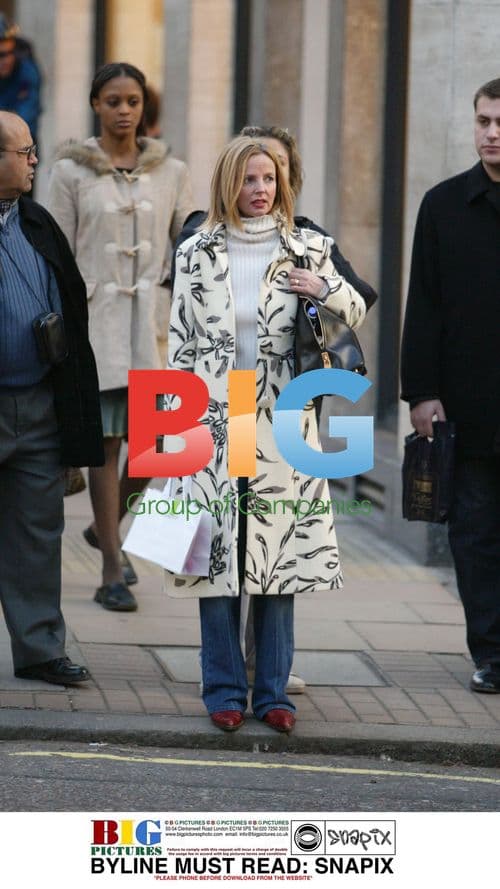 Claire Grogan Seen Shopping in London