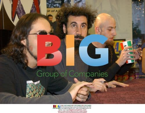 System Of A Down at Tower Records, 2002