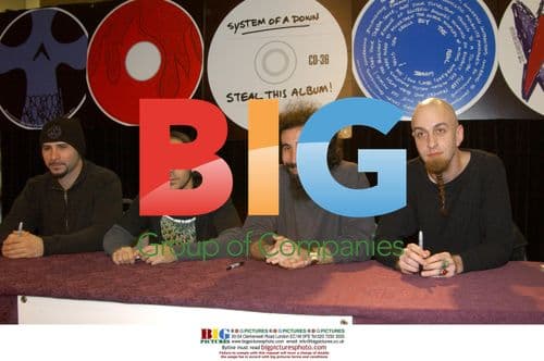 System Of A Down in-store appearance