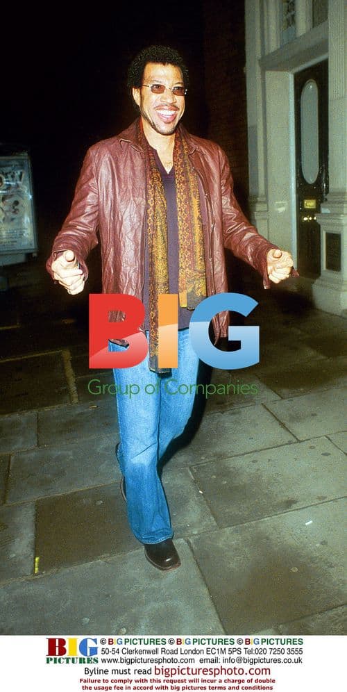 Lionel Richie at the Wellington Club