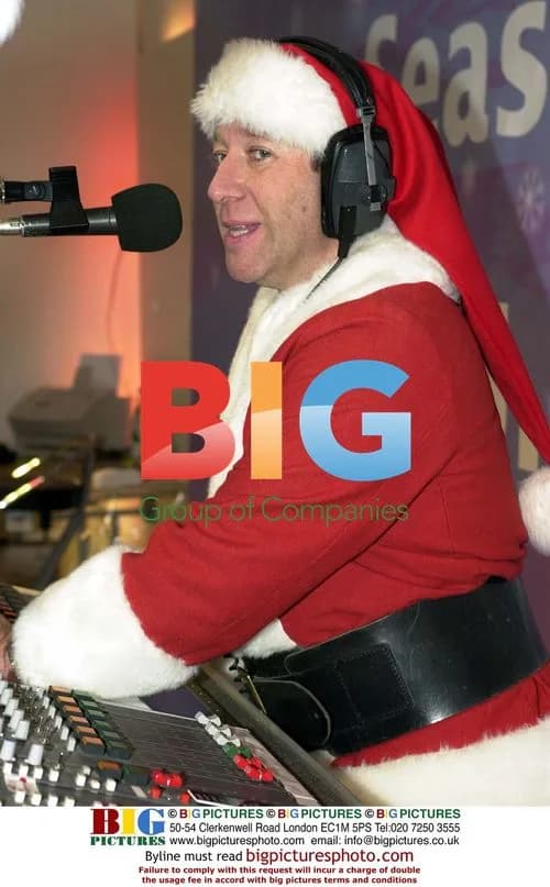 DJ Dr. Fox Broadcasts as Santa