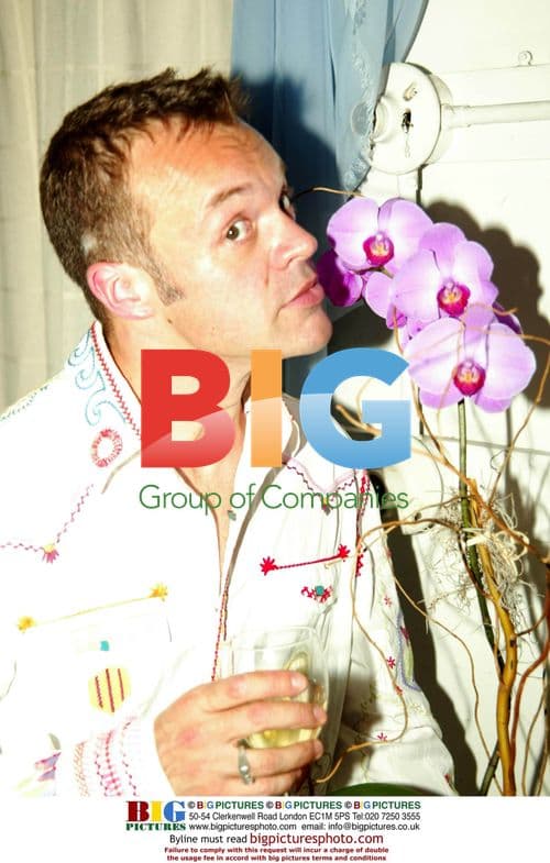 Graham Norton Backstage at 'Red-Handed' Comedy Show