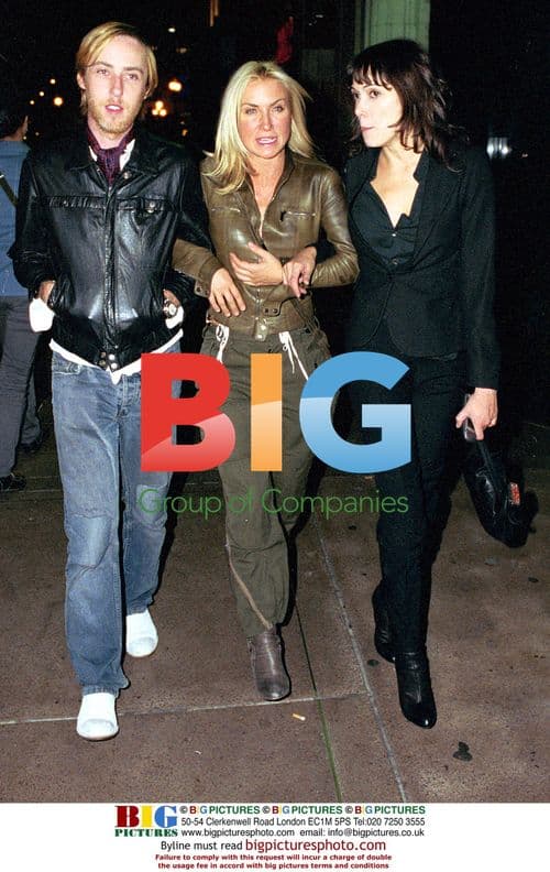 Meg Matthews with Friends in London